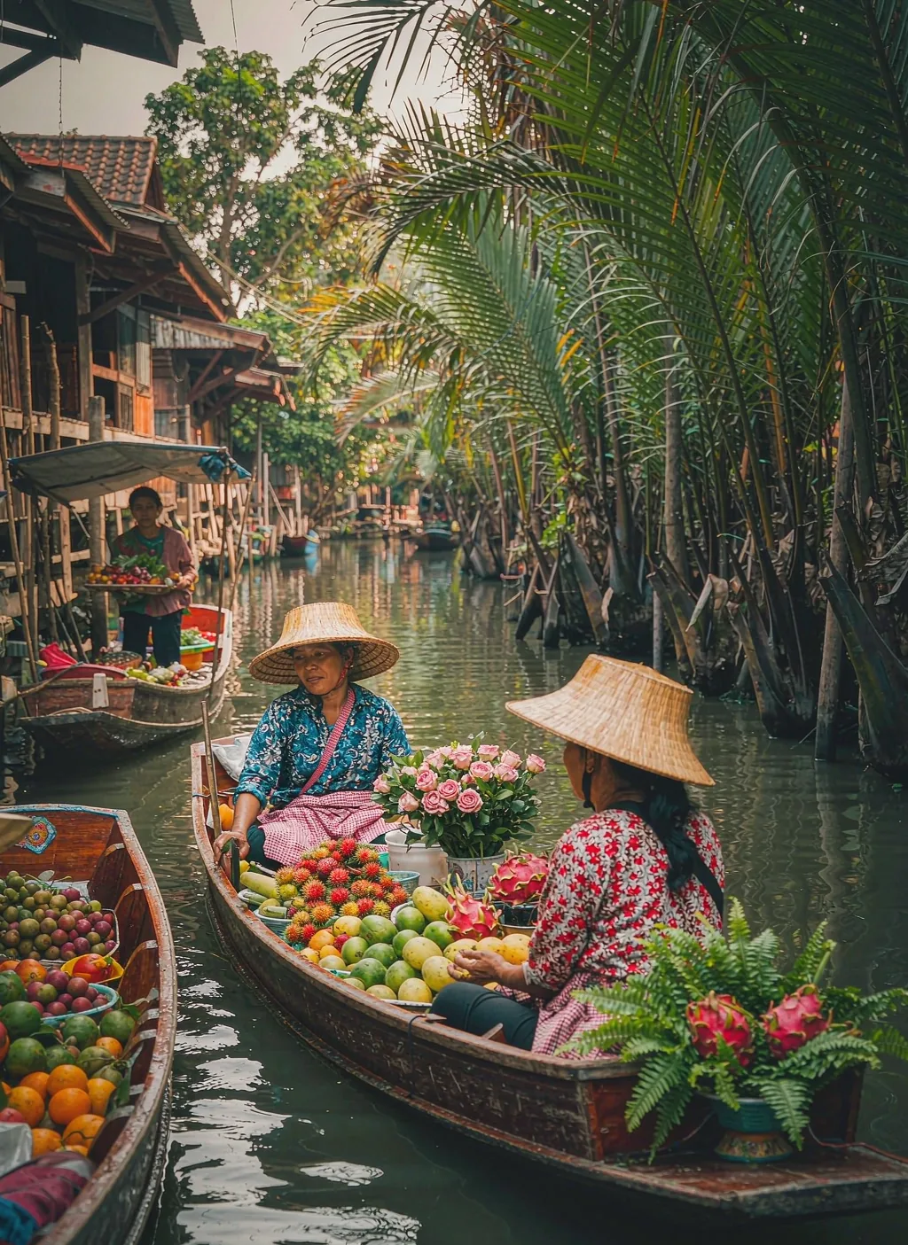 Damnoen Saduak Floating Market